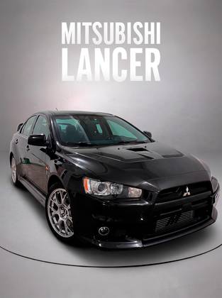 MITSUBISHI LANCER 2.0 EVOLUTION X 4X4 16V TURBO INTERCOOLER GASOLINA 4P AUTOMÁTICO MITSUBISHI LANCER 2.0 EVOLUTION X 4X4 16V TURBO INTERCOOLER GASOLINA 4P AUTOMÁTICO